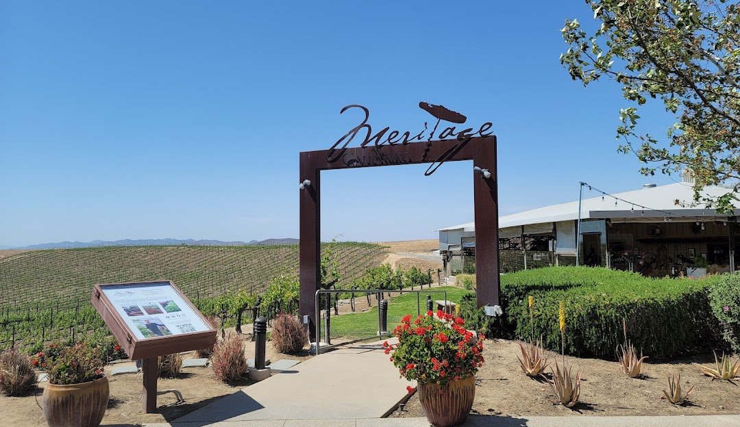 A scenic Murrieta winery entrance in the rolling hills of Southwest Riverside County